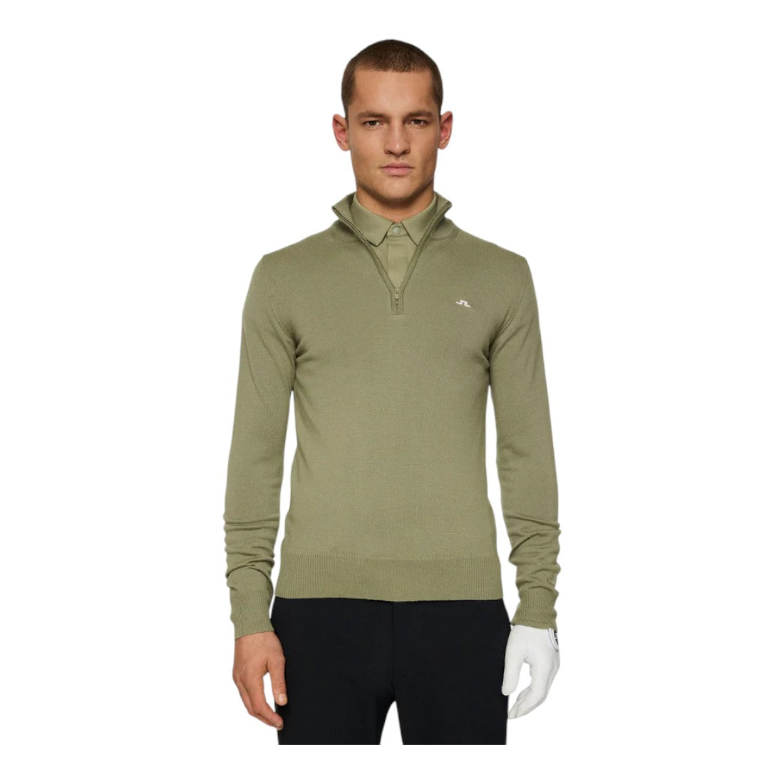 J. Lindeberg Kian Zipped Golf Sweater GMKW11845