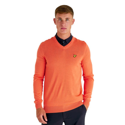 Lyle & Scott V-Neck Golf Pullover KN1040G