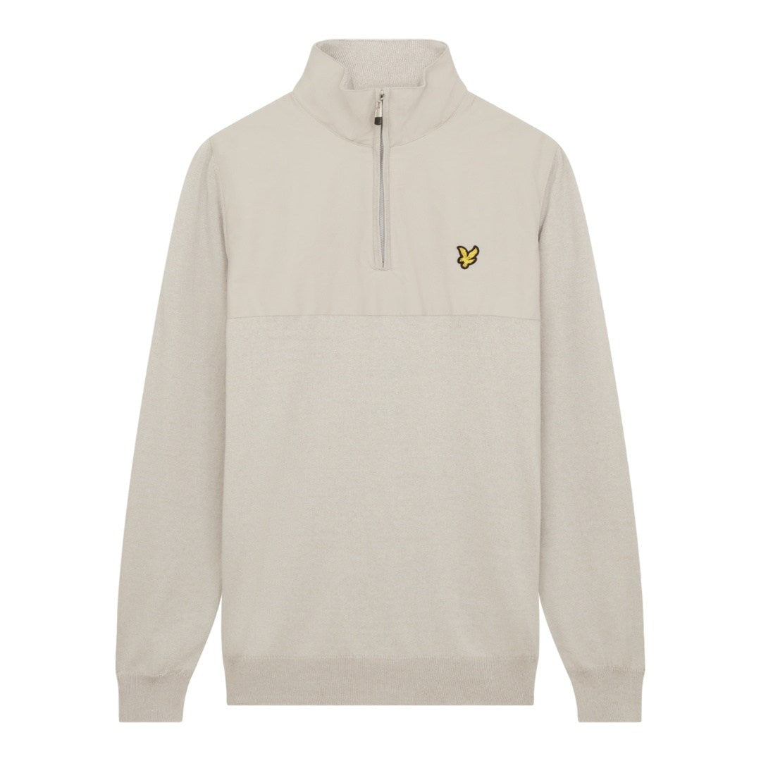 Lyle & Scott Overlay 1/4 Zip Golf Mid Layer KN1960G