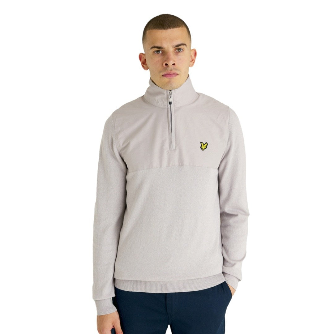 Lyle & Scott Overlay 1/4 Zip Golf Mid Layer KN1960G