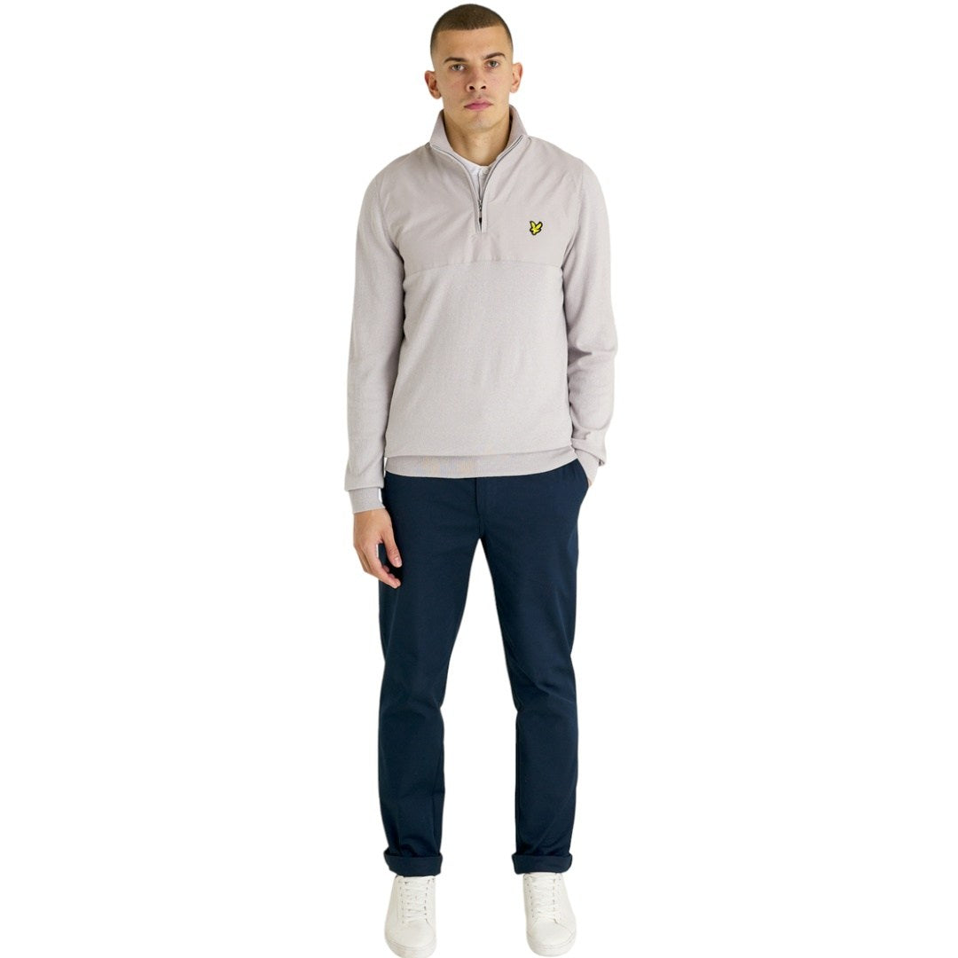 Lyle & Scott Overlay 1/4 Zip Golf Mid Layer KN1960G