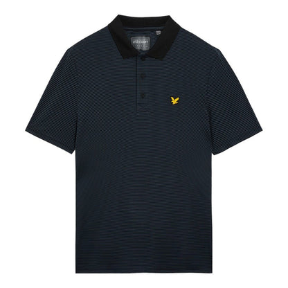 Lyle & Scott Microstripe Golf Polo Shirt SP1464GC