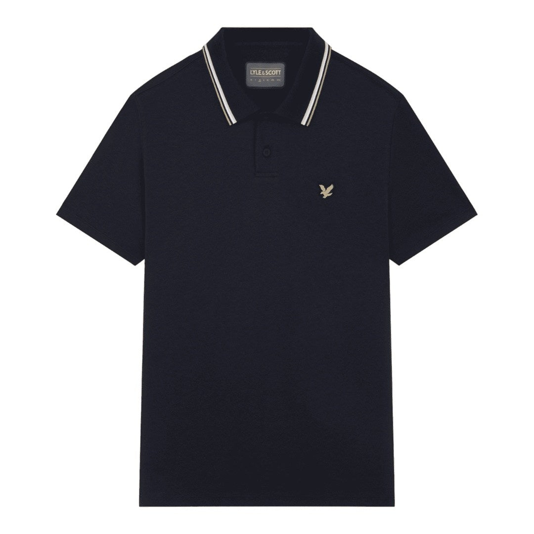 Lyle & Scott Team Tipped Golf Polo Shirt SP1963G