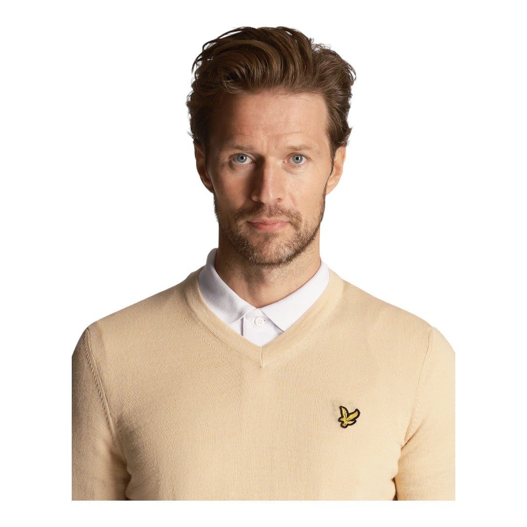 Lyle & Scott V-Neck Golf Pullover KN1040G