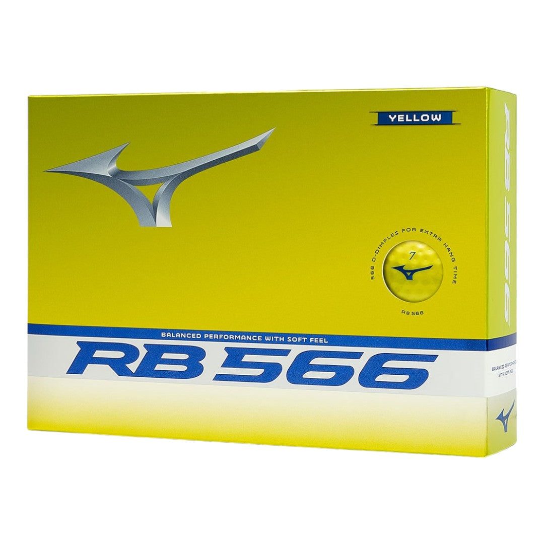 Mizuno 2024 RB566 Golf Balls | Yellow