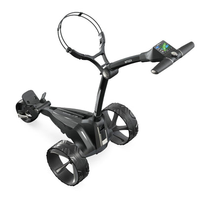 Motocaddy 2024 M-TECH GPS Electric Trolley | Ultra Extended Lithium Battery