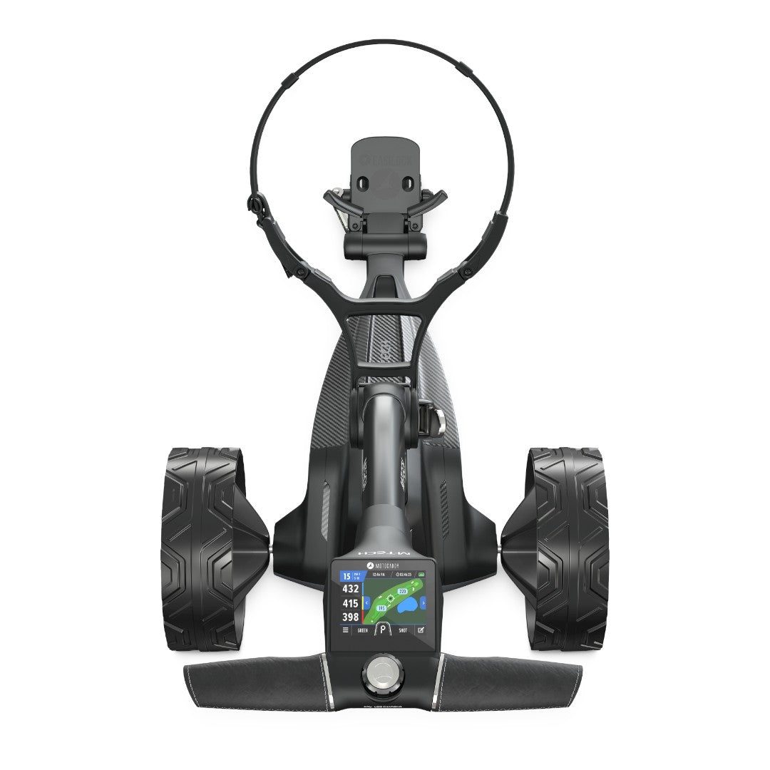 Motocaddy 2024 M-TECH GPS Electric Trolley | Ultra Extended Lithium Battery