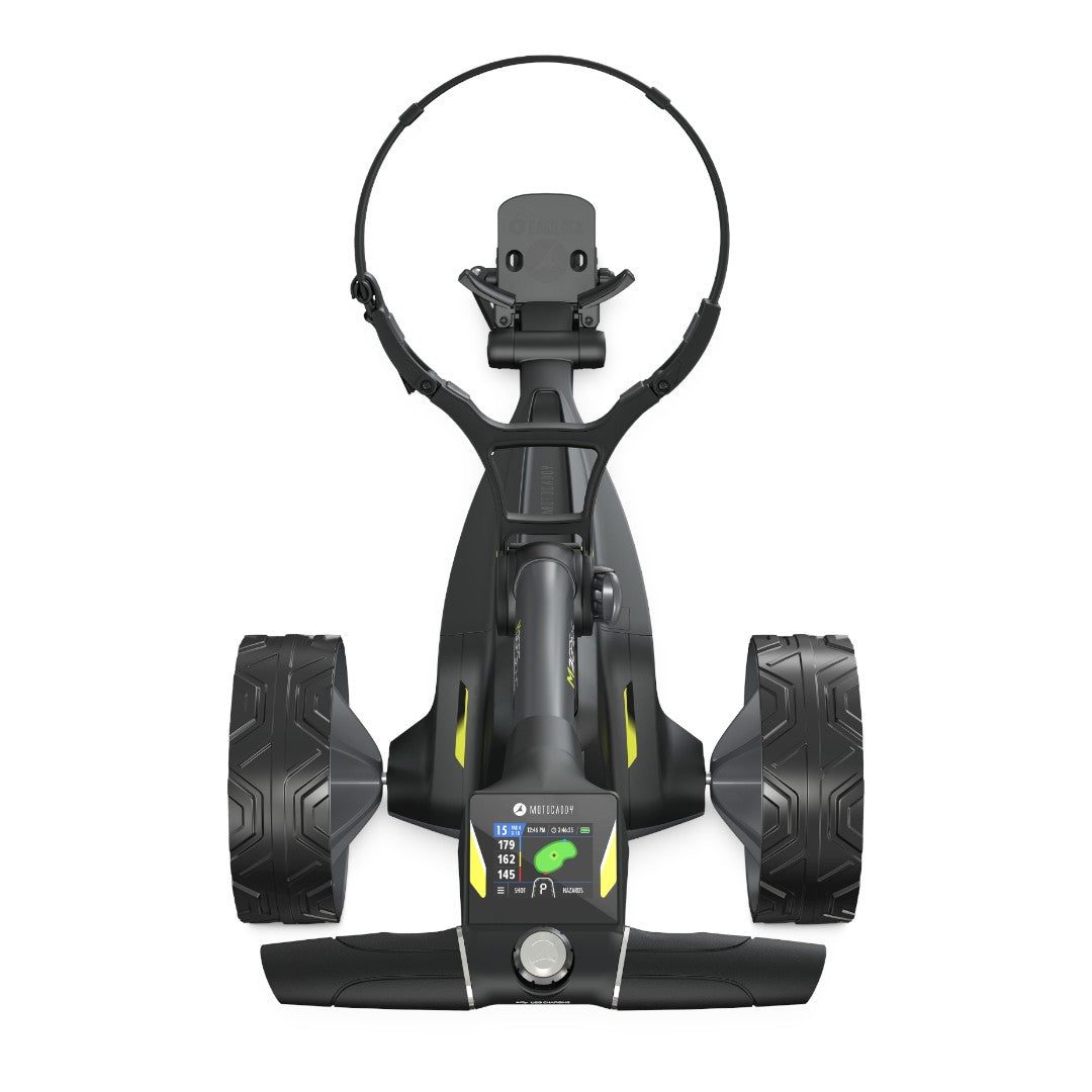 Motocaddy 2024 M3 GPS DHC Electric Golf Trolley | 18 Hole Lithium Battery