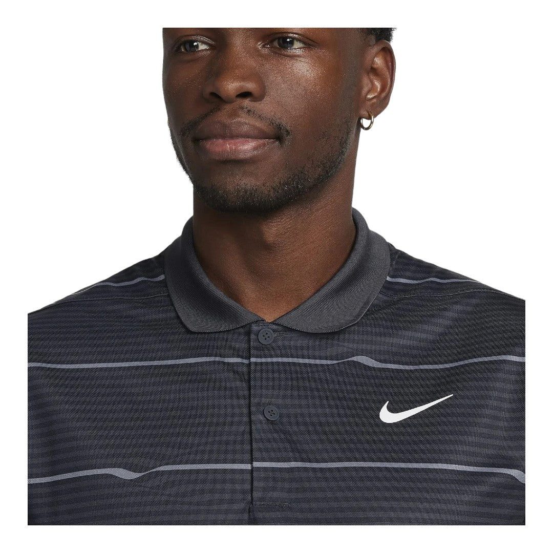 Nike DRI FIT Victory Ripple Golf Shirt FD5829 Clarkes Golf