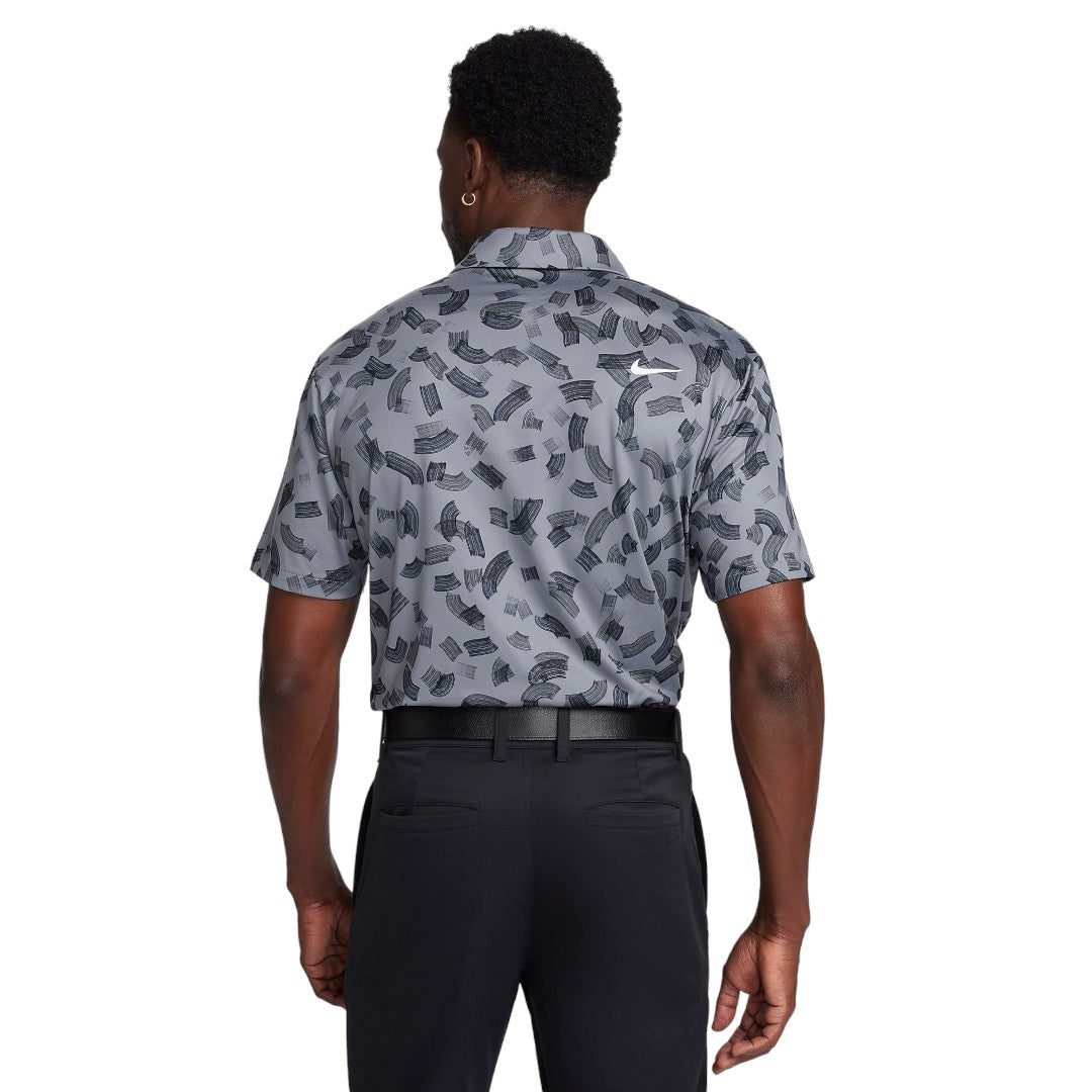 Nike Dri-Fit Tour Micro Print Golf Polo Shirt FD5735