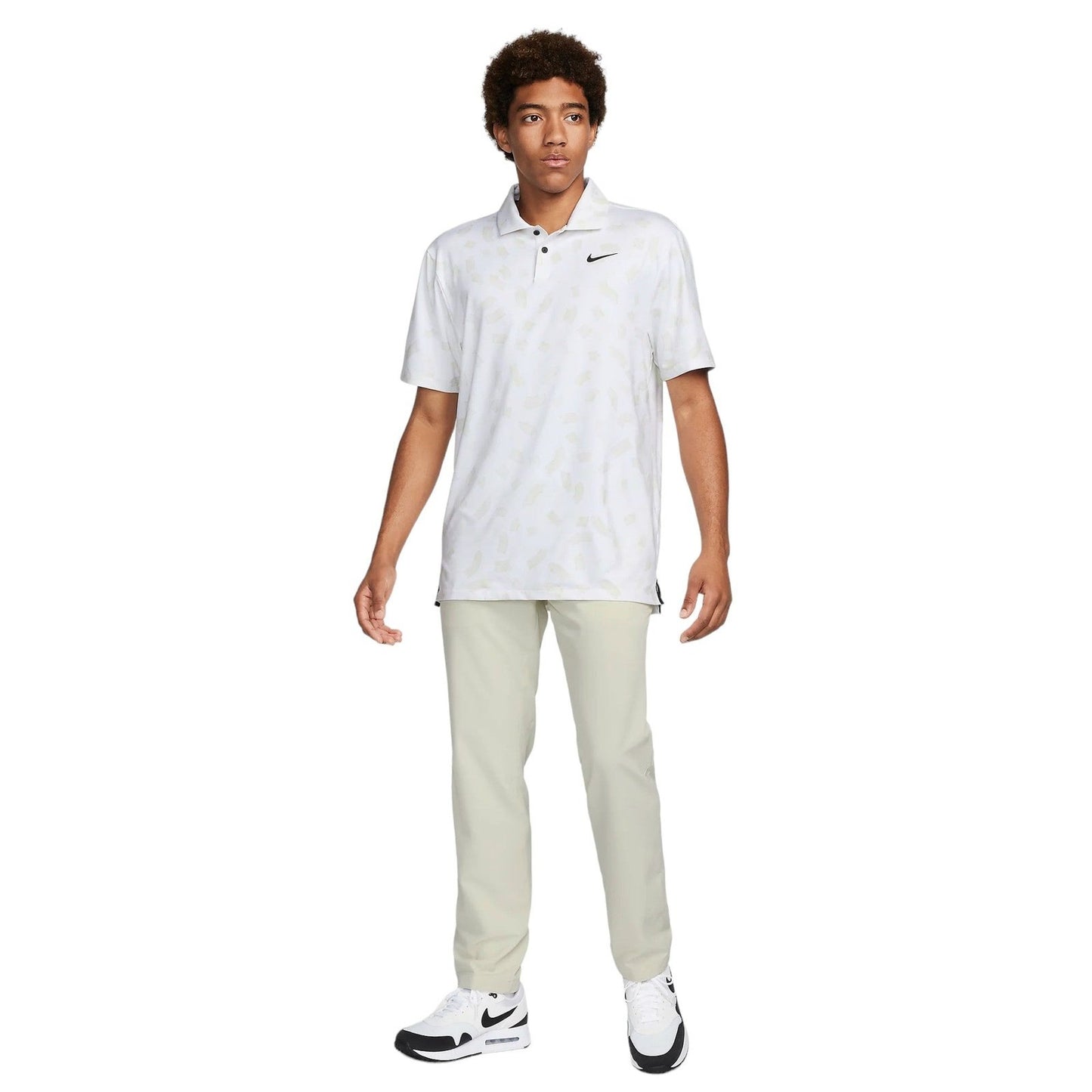 Nike Dri-Fit Tour Micro Print Golf Shirt FD5735