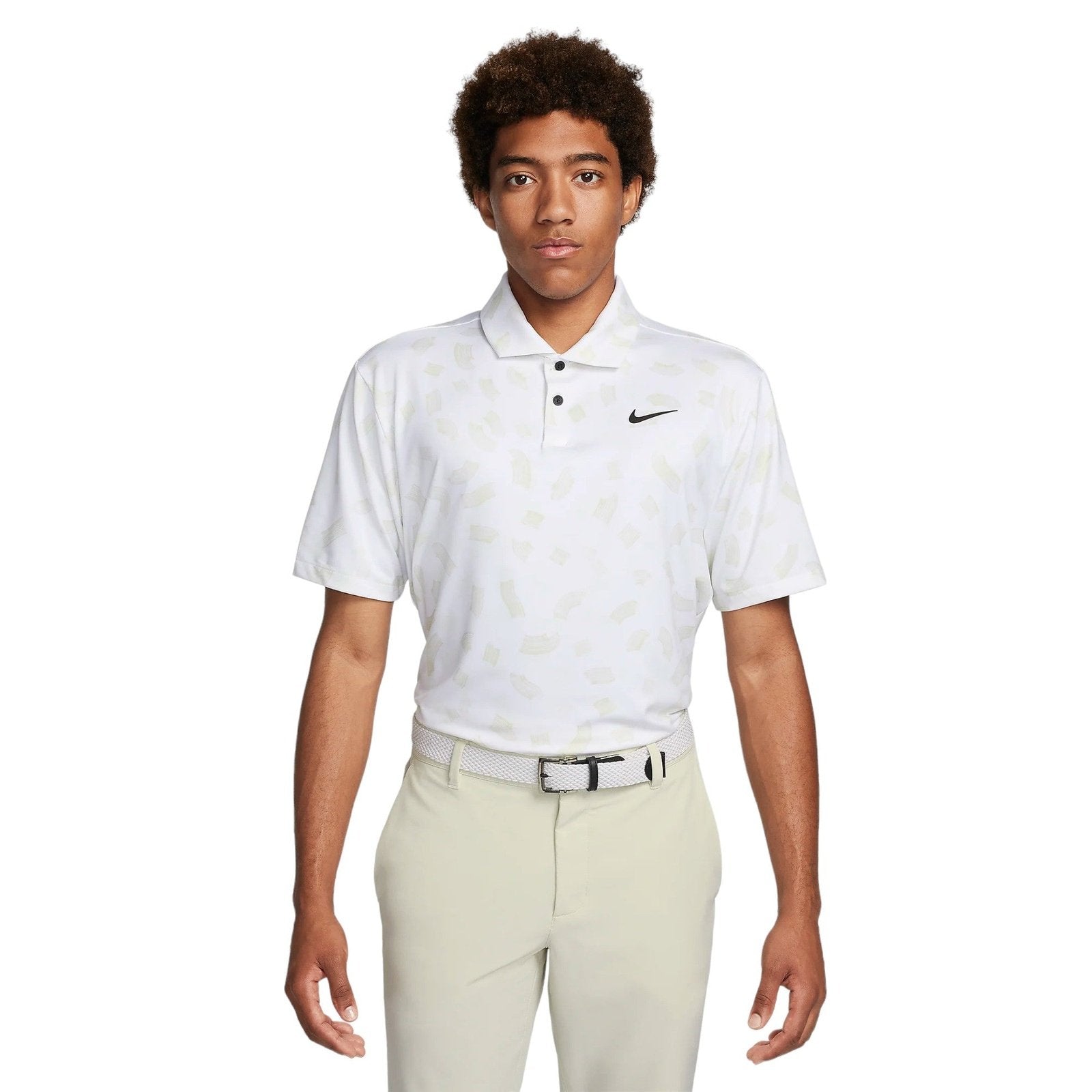 Nike Dri-Fit Tour Micro Print Golf Shirt FD5735