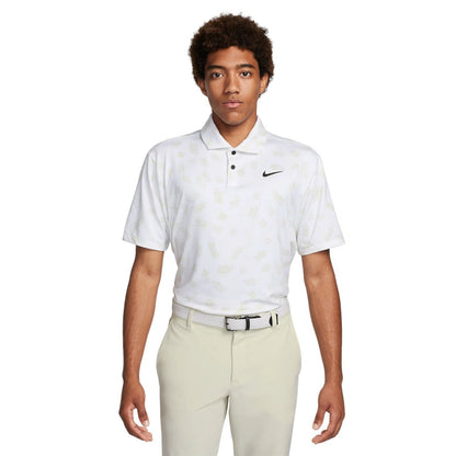 Nike Dri-Fit Tour Micro Print Golf Shirt FD5735