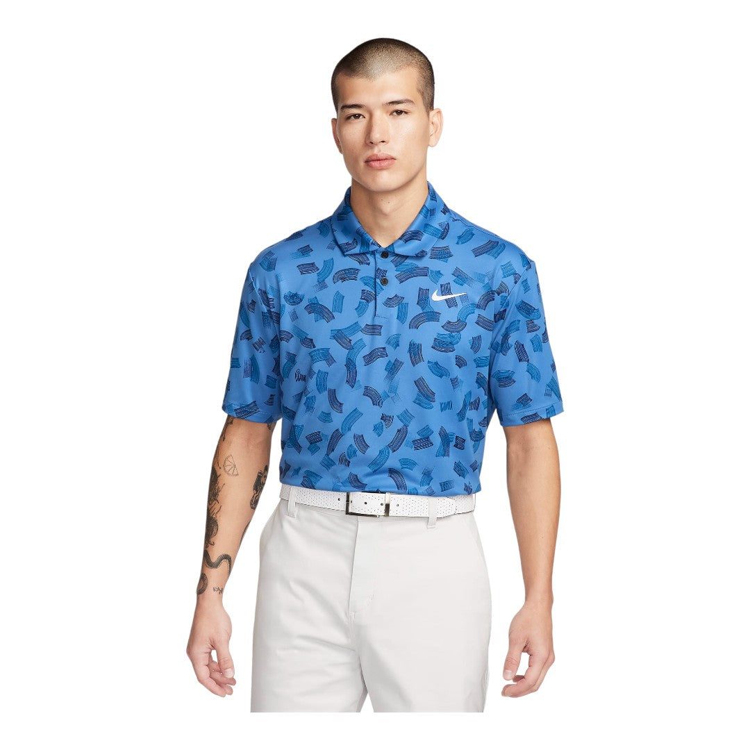 Nike Dri-Fit Tour Micro Print Golf Shirt FD5735