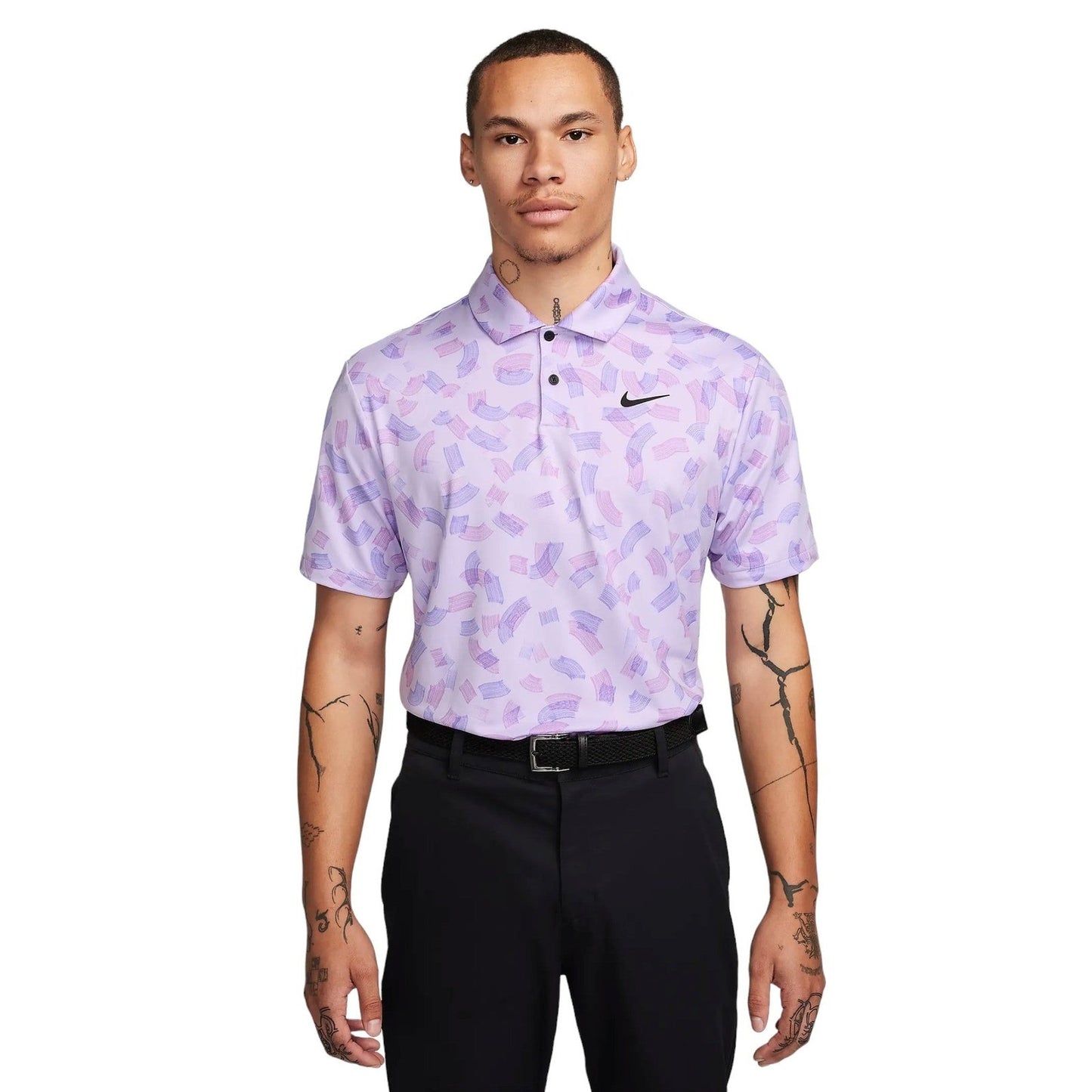 Nike Dri-Fit Tour Micro Print Golf Shirt FD5735