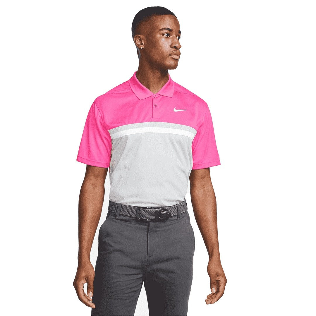 Nike Dri-Fit Victory Colour Block Golf Shirt DH