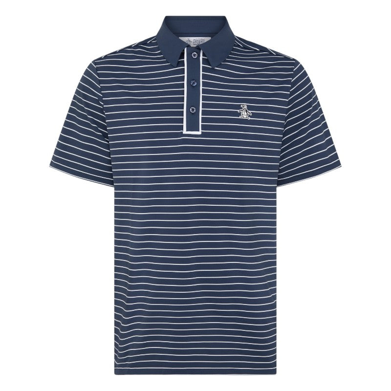 Original Penguin Heritage Stripe Golf Polo Shirt OGKSF043