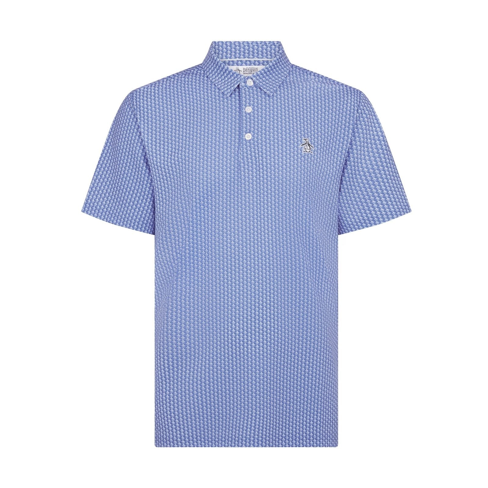 Original Penguin All-Over Pete Printed Golf Polo Shirt OGKSC026