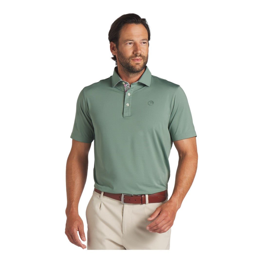 Puma Arnold Palmer Floral Trim Golf Polo Shirt 625937