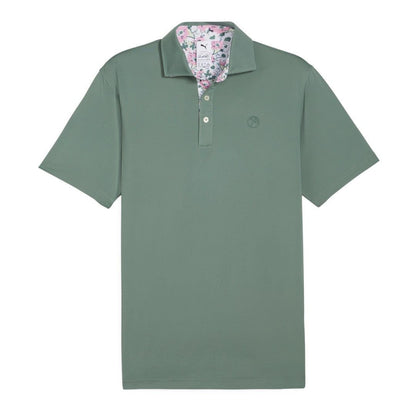 Puma Arnold Palmer Floral Trim Golf Polo Shirt 625937