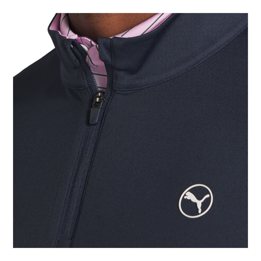 Puma Pure Colourblock 1/4 Zip Golf Midlayer 625888