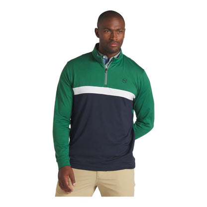 Puma Pure Colourblock 1/4 Zip Golf Midlayer 625888