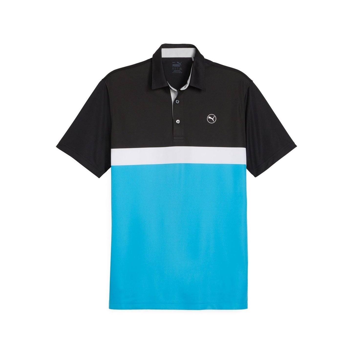 Puma Pure Colourblock Golf Polo Shirt 624979