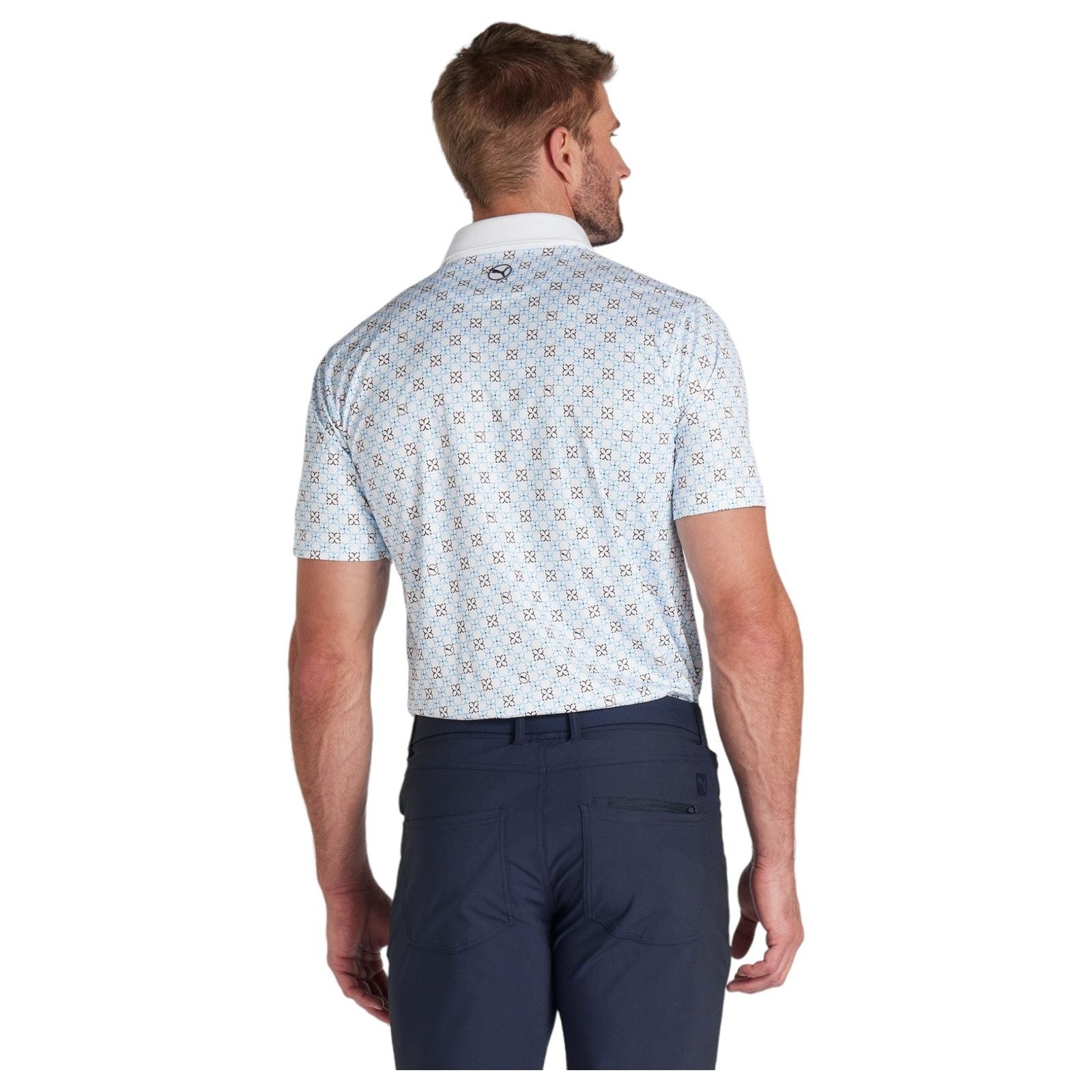 Puma Pure Monogram Golf Polo Shirt 624982