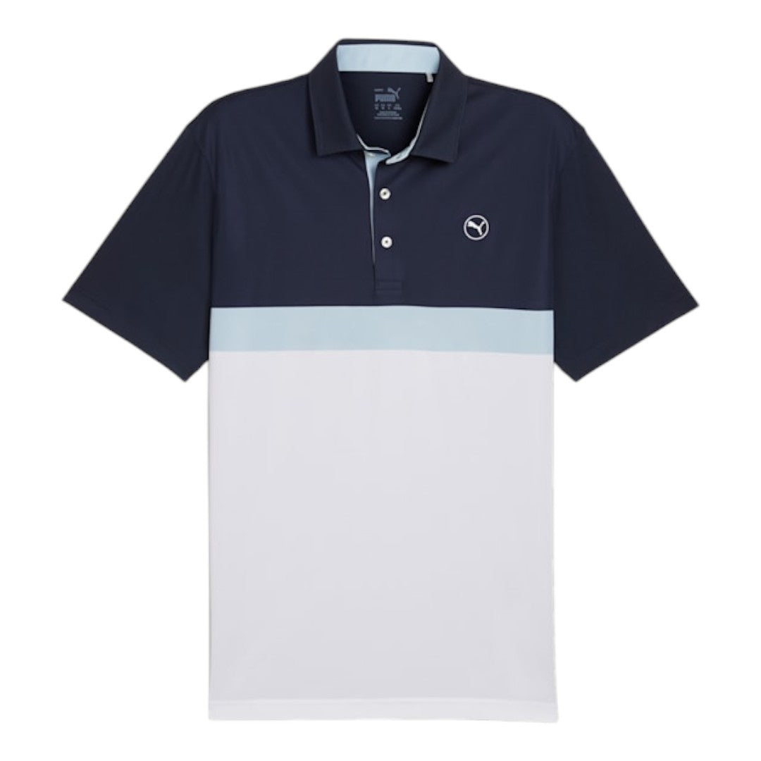 Puma Pure Colourblock Golf Polo Shirt 624979