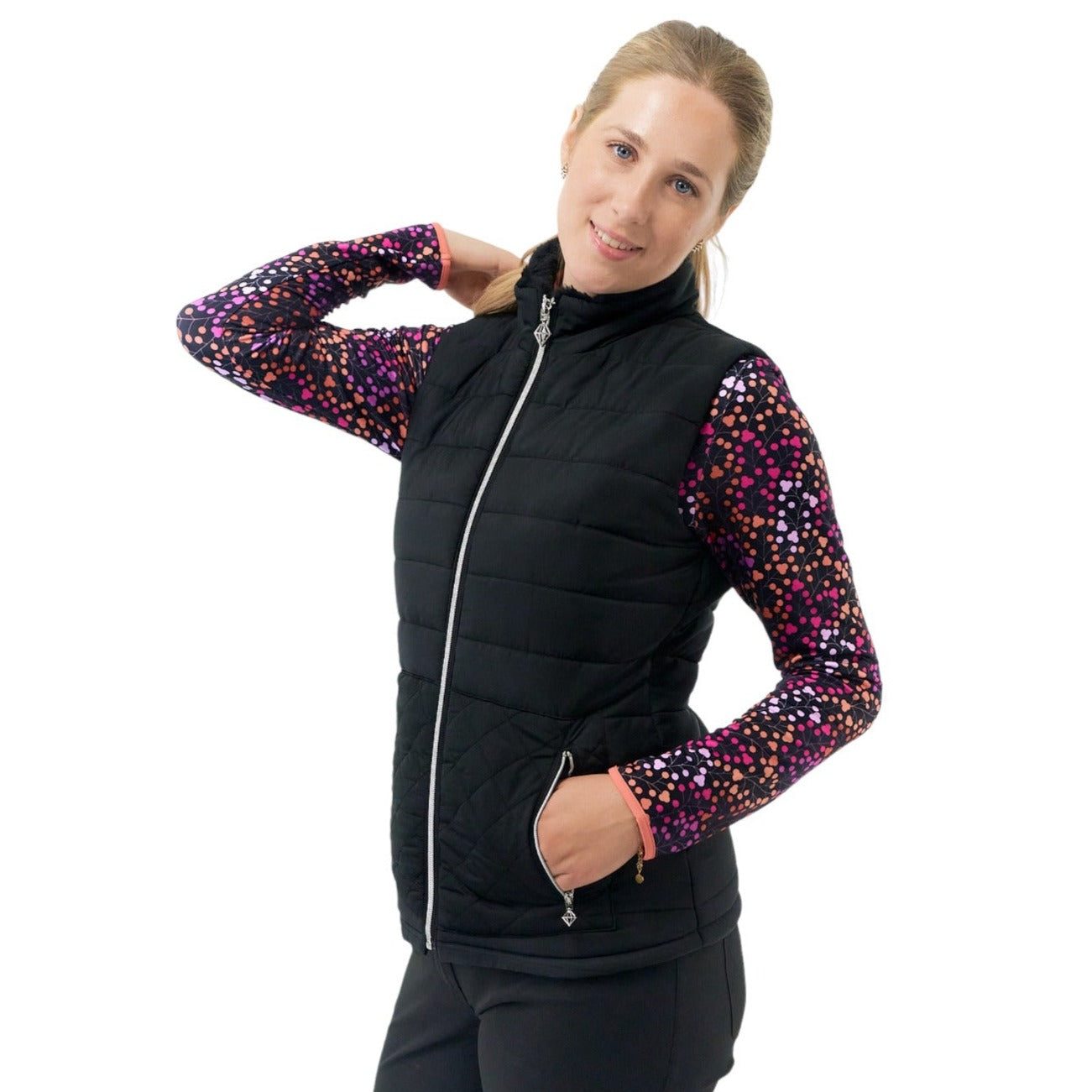 Pure Golf Ladies Equinox Fur Golf Gilet PG-38405