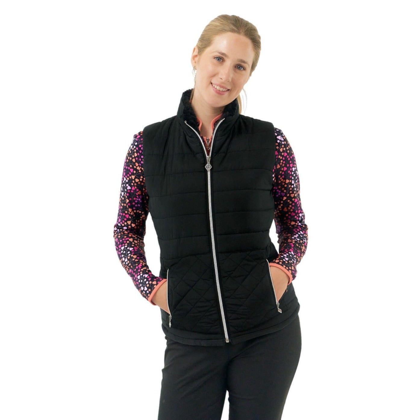 Pure Golf Ladies Equinox Fur Golf Gilet PG-38405