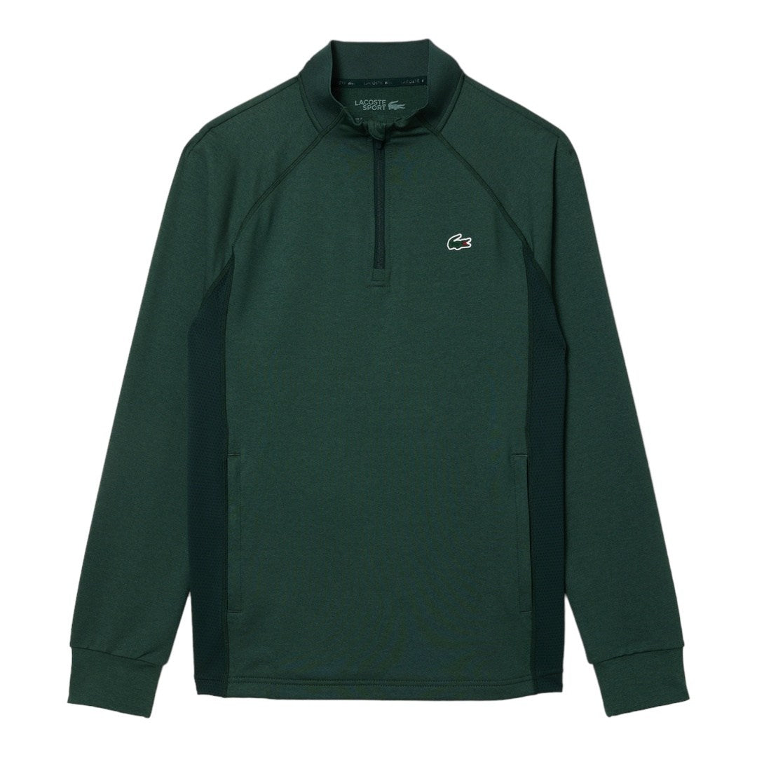 Lacoste Sport Inset Crew Neck Golf 1/4 Zip SH5221