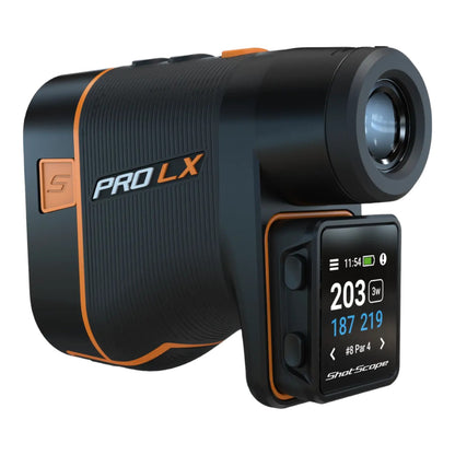 Shot Scope Pro LX+Golf Laser Rangefinder + H4 Handheld GPS