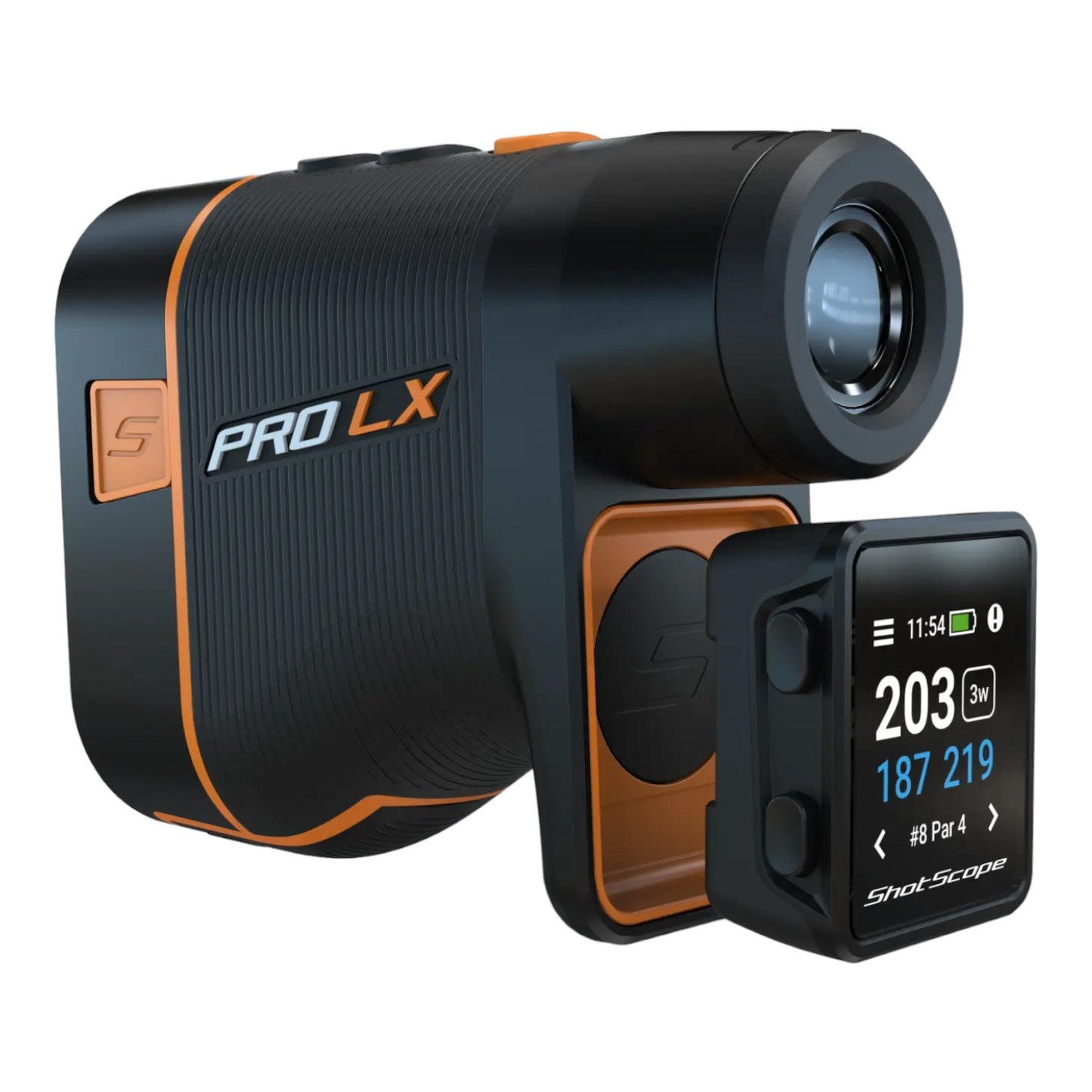 Shot Scope Pro LX+Golf Laser Rangefinder + H4 Handheld GPS