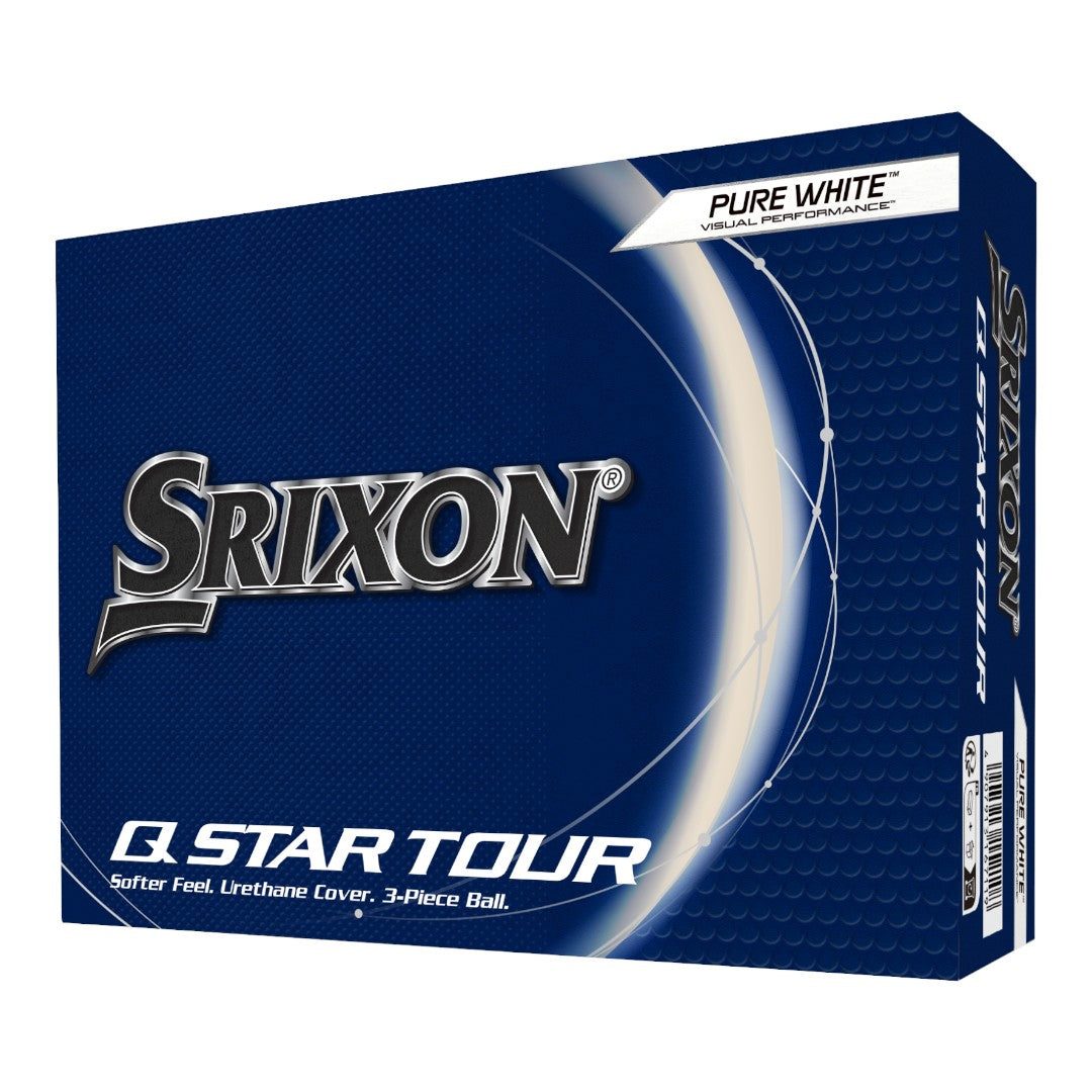 Srixon Q-Star Tour 5 Golf Balls | Pure White