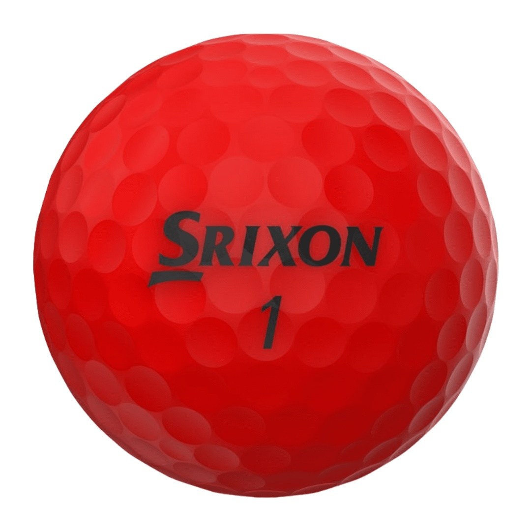 Srixon Soft Feel Brite Golf Balls | Red