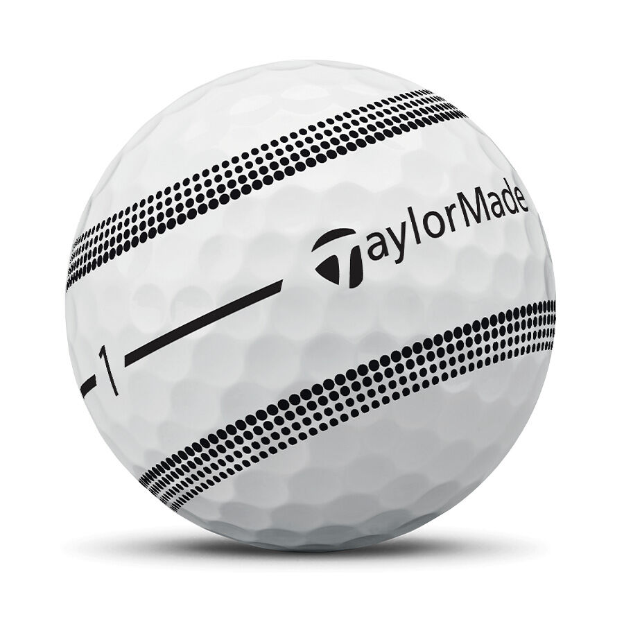 TaylorMade 2024 TP5 Stripe Golf Balls | White