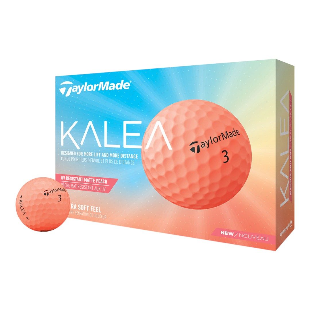 TaylorMade Ladies Kalea Golf Balls | Peach