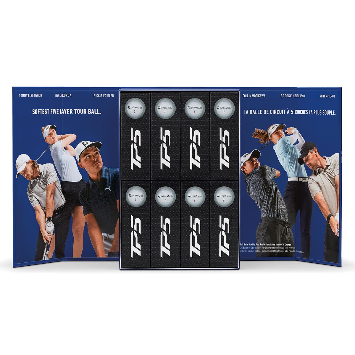 TaylorMade TP5 4 FOR 3 Box Golf Balls | White