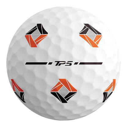 TaylorMade TP5 Pix Golf Balls | White