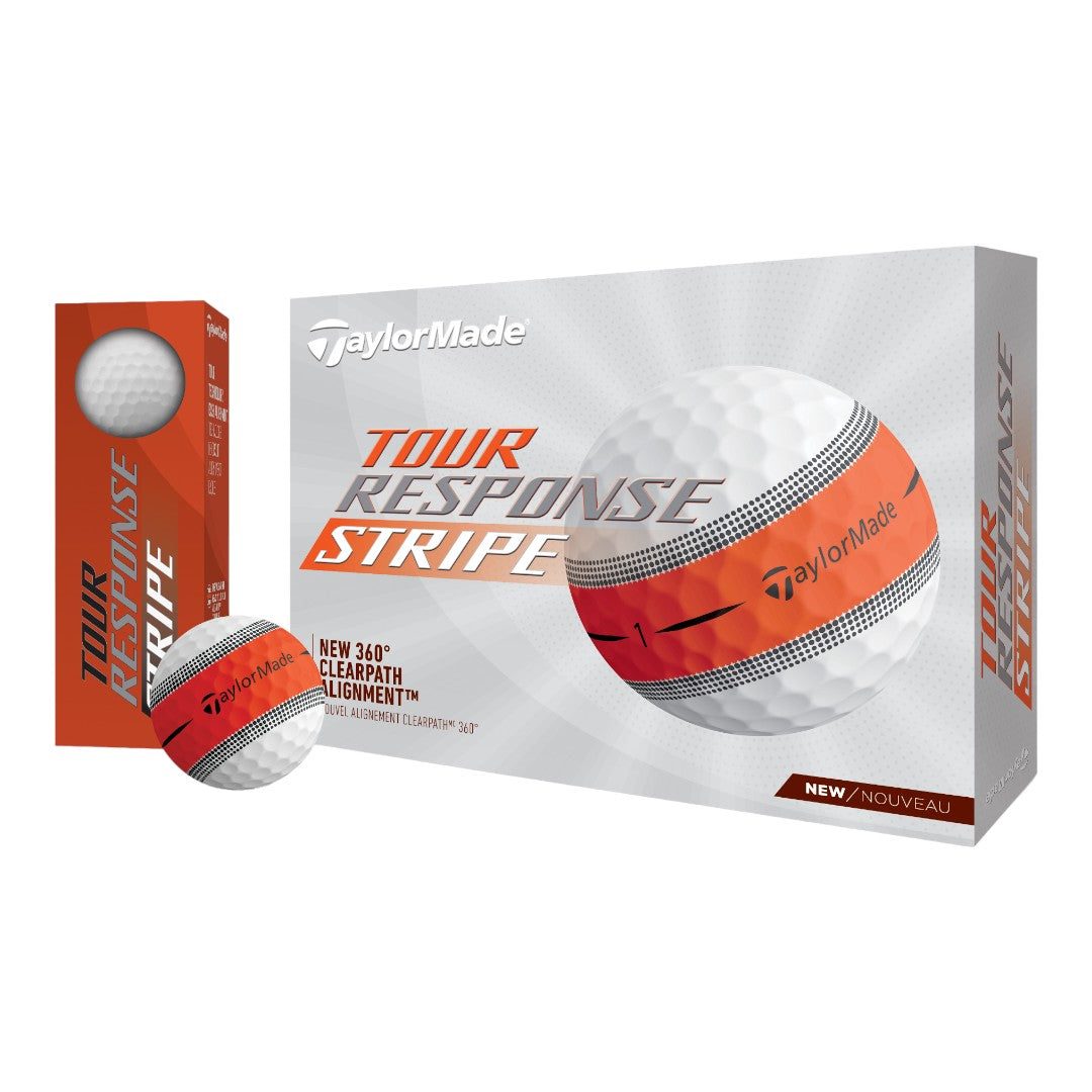 Taylormade Tour Response Stripe Golf Balls | 4 FOR 3