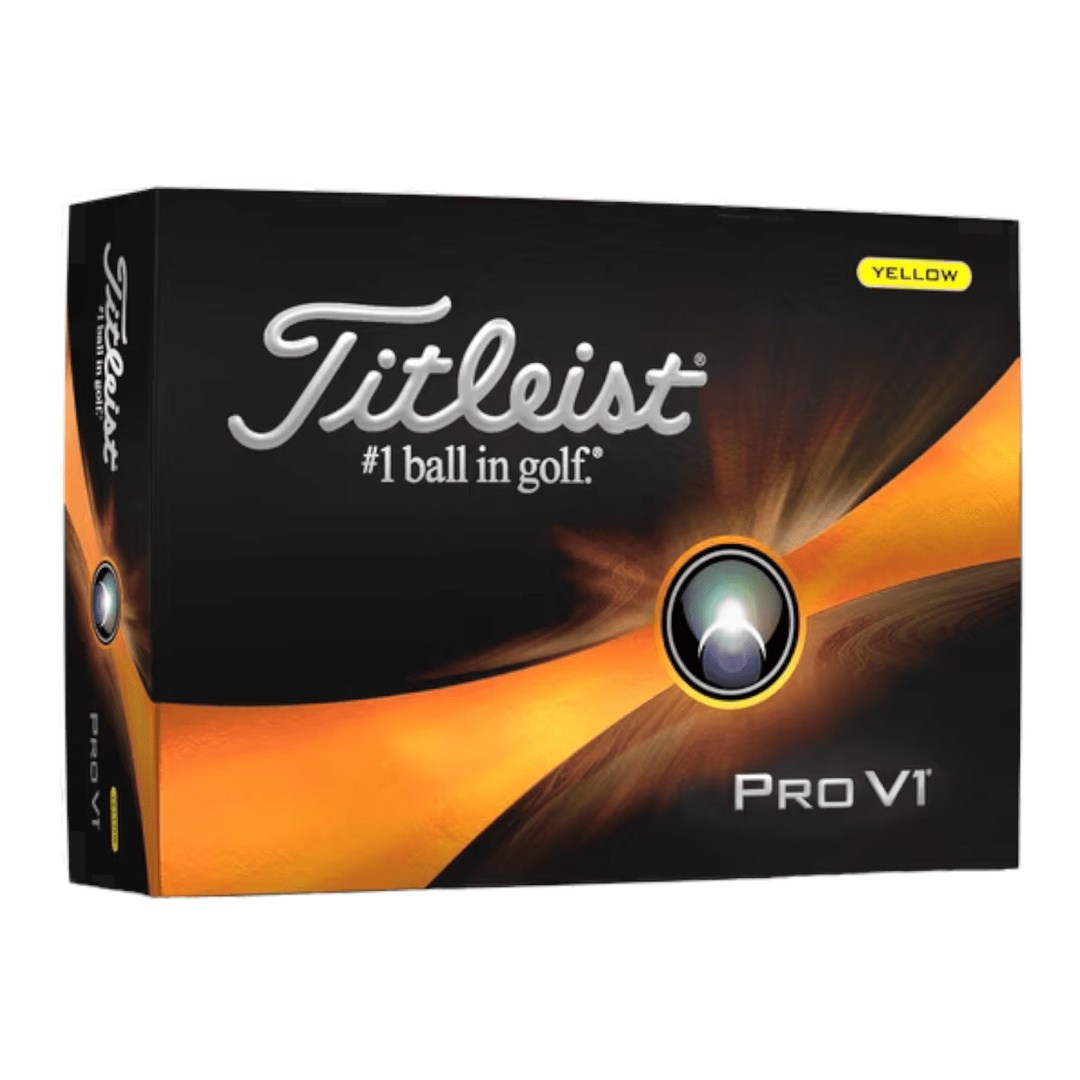 Titleist 2023 Pro V1 Golf Balls | Yellow