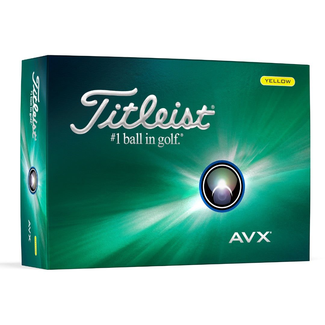 Titleist 2024 AVX Golf Balls | Yellow