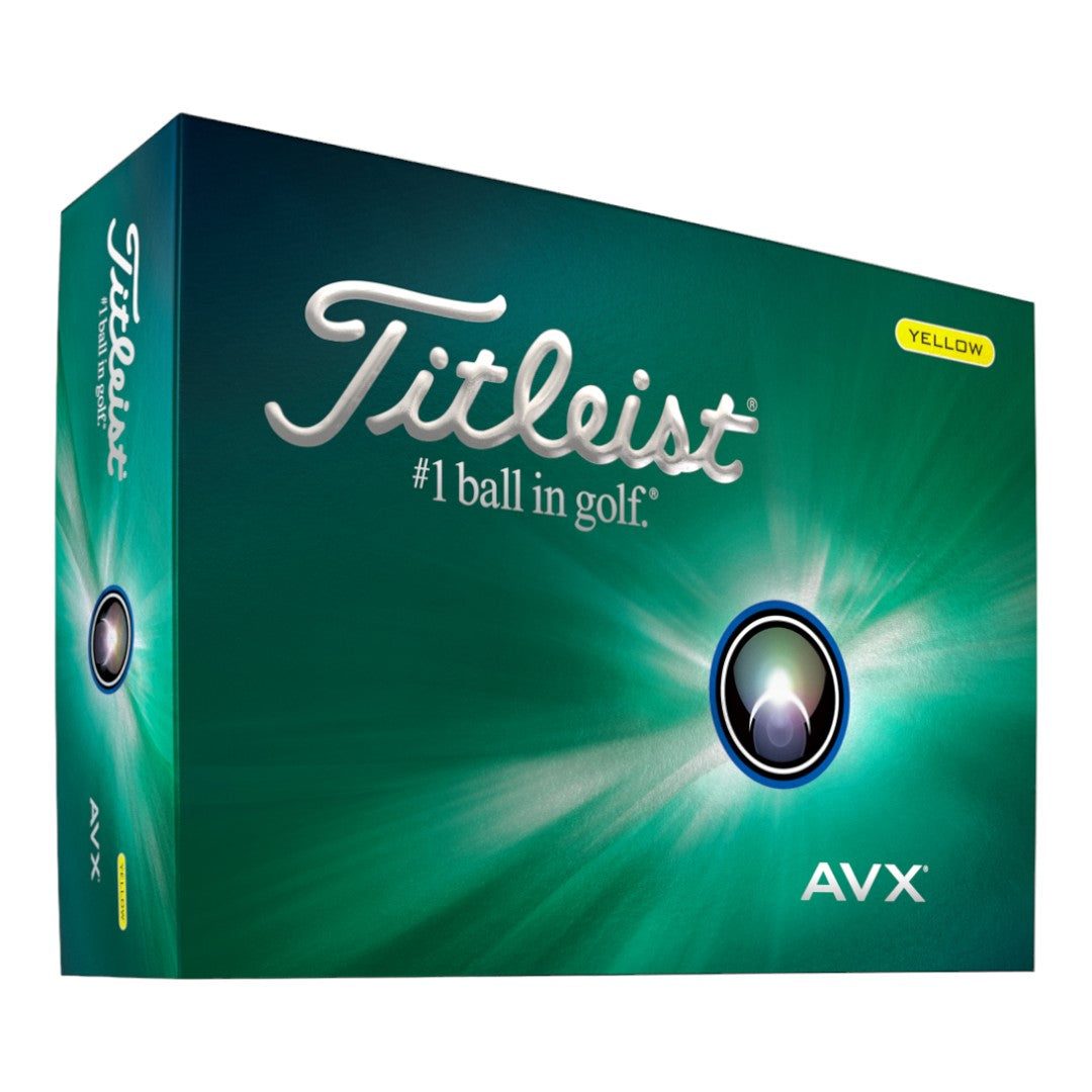 Titleist 2024 AVX Golf Balls |Yellow