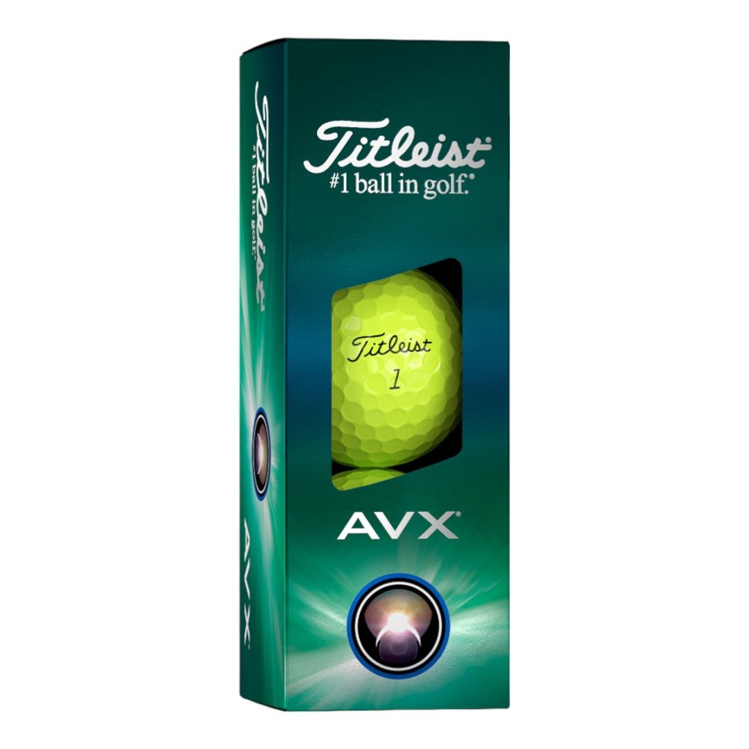 Titleist 2024 AVX Golf Balls |Yellow