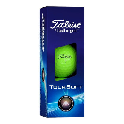 Titleist 2024 Tour Soft Green Golf Balls | 2 Dozen Offer