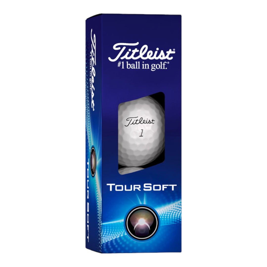 Titleist 2024 Tour Soft White Golf Balls | 2 Dozen Offer