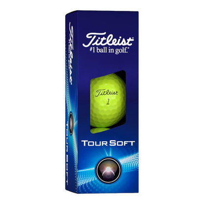 Titleist 2024 Tour Soft Yellow Golf Balls | 2 Dozen Offer