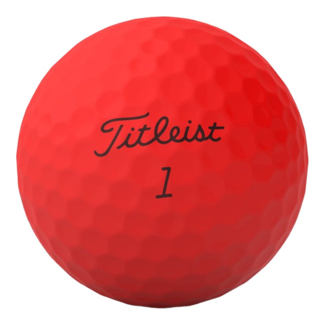 Titleist 2024 TruFeel Golf Balls | Red