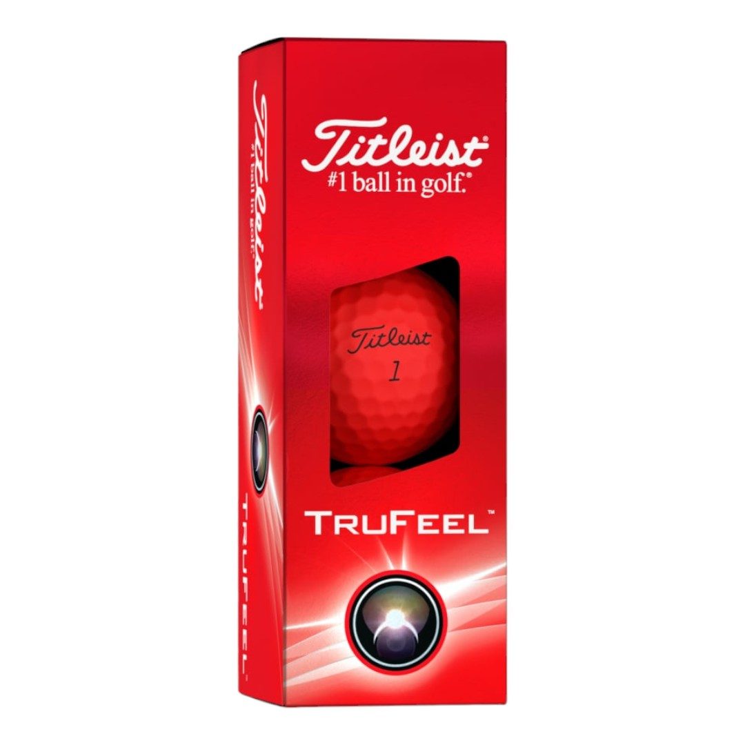 Titleist 2024 TruFeel Golf Balls | Red